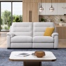 HTL Nelson 2.5 Seater Leather Sofa