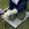 Town & Country Memory Foam Double-Wide Folding Kneeler - Sage