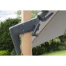 Norfolk Leisure Royce Executive Square 3x3m Cantilever & Cover - Wood Look/Grey