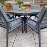 Signature Weave Signature Weave Bettina 6 Seater Hexagon Ceramic Table Dining Set
