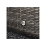 Signature Weave Signature Weave Jessica Corner Set With Pouf & End Tables - Grey