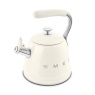 Smeg 50's Style Whistling Kettle 2.3L - Cream