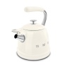 Smeg 50's Style Whistling Kettle 2.3L - Cream