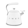 Smeg 50's Style Whistling Kettle 2.3L - White