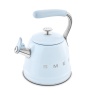 Smeg 50's Style Whistling Kettle 2.3L - Pastel Blue