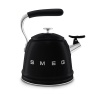 Smeg 50's Style Whistling Kettle 2.3L - Black