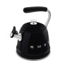 Smeg 50's Style Whistling Kettle 2.3L - Black