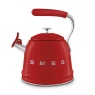 Smeg Smeg 50's Style Whistling Kettle 2.3L - Red