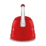 Smeg 50's Style Whistling Kettle 2.3L - Red