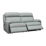 G Plan Hardy 3 Seater Leather Recliner Sofa