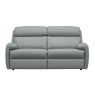 G Plan Hardy 3 Seater Leather Sofa