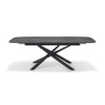 Downtown Helena Extending 179-238cm Ceramic Dining Table - Stone