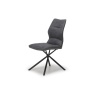 Helena High Backed Fabric Dining Chair - Stone