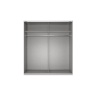 Wiemann Sheffield Sliding Door Wardrobe + 1 Mirrored Door 180cm - Nordic Oak