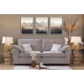 Ava Grand Standard Back Fabric Sofa