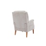 Downtown Kedleston Fireside Fabric Chair - Linen