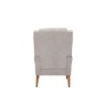 Downtown Kedleston Fireside Fabric Chair - Linen