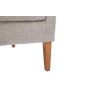 Downtown Kedleston Fireside Fabric Chair - Linen