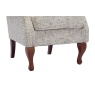 Downtown Hawksmoor Fireside Fabric Chair - Frost