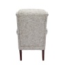 Downtown Hawksmoor Fireside Fabric Chair - Frost