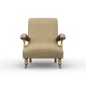 Wood Bros Clayton Fabric Fireside Armchair