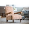 Wood Bros Clayton Fabric Fireside Armchair