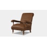 Wood Bros Clayton Leather Fireside Armchair