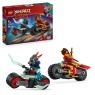 LEGO Ninjago 71838 Kai's Motorcycle Speed Race Playset With 2 Ninja Bike