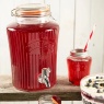Kilner Kilner Vintage Clip Top Drinks Dispenser with Tap 5L