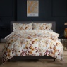 The Lyndon Company Watercolour Floral Spice Duvet Set - Orange