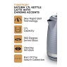 Tower T10077GRY Saturn 1.7L Kettle - Grey