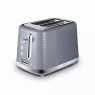 Tower T20083GRY Saturn 2 Slice Toaster - Grey