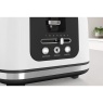 Morphy Richards 245704 Signature 4 Slice Toaster - Moonlight White