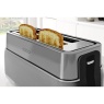 Morphy Richards 245705 Signature 4 Slice Toaster - Grey