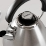 Morphy Richards 100130 1.5L Venture Pyramid Rapid Boil Kettle - Brushed Stainless Steel