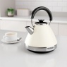 Morphy Richards 100132 1.5L Venture Pyramid Rapid Boil Kettle - Cream