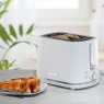 Daewoo SDA2626GE Stirling 2 Slice Toaster - White