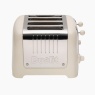 Dualit 46263 Lite 4-Slot Peek & Pop With Rack - Canvas White