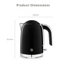 Swan SK19026BLK Solace 1.7L Kettle - Black