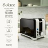 Swan ST19031BLK Solace 2 Slice Toaster - Black
