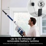 Shark IZ380UK PowerPro Cordless Stick Vacuum Cleaner - Navy Metallic