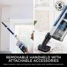 Shark IZ380UK PowerPro Cordless Stick Vacuum Cleaner - Navy Metallic