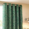 Wylder Nature Grantley Jacquard Eyelet Curtains - Wedgewood