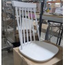 Downtown Alassio Spindle Back Dining Chair - White