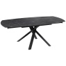Akante Akante Kheops 130cm/190cm Extending Dining Table - Marquina Marble