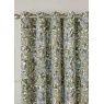 William Morris at Home Honeysuckle Blackout Eyelet Curtains -Blue