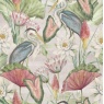 Esselle Home Waterlily Lake Linen Wallpaper - Multicoloured