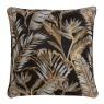 LLB Paradise Palm Filled Cushion 43cm - Black