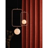 Sundour Amberley Thermal Eyelet Curtains - Terracotta