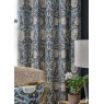 William Morris at Home Pimpernel Blackout Eyelet Curtains - Blue